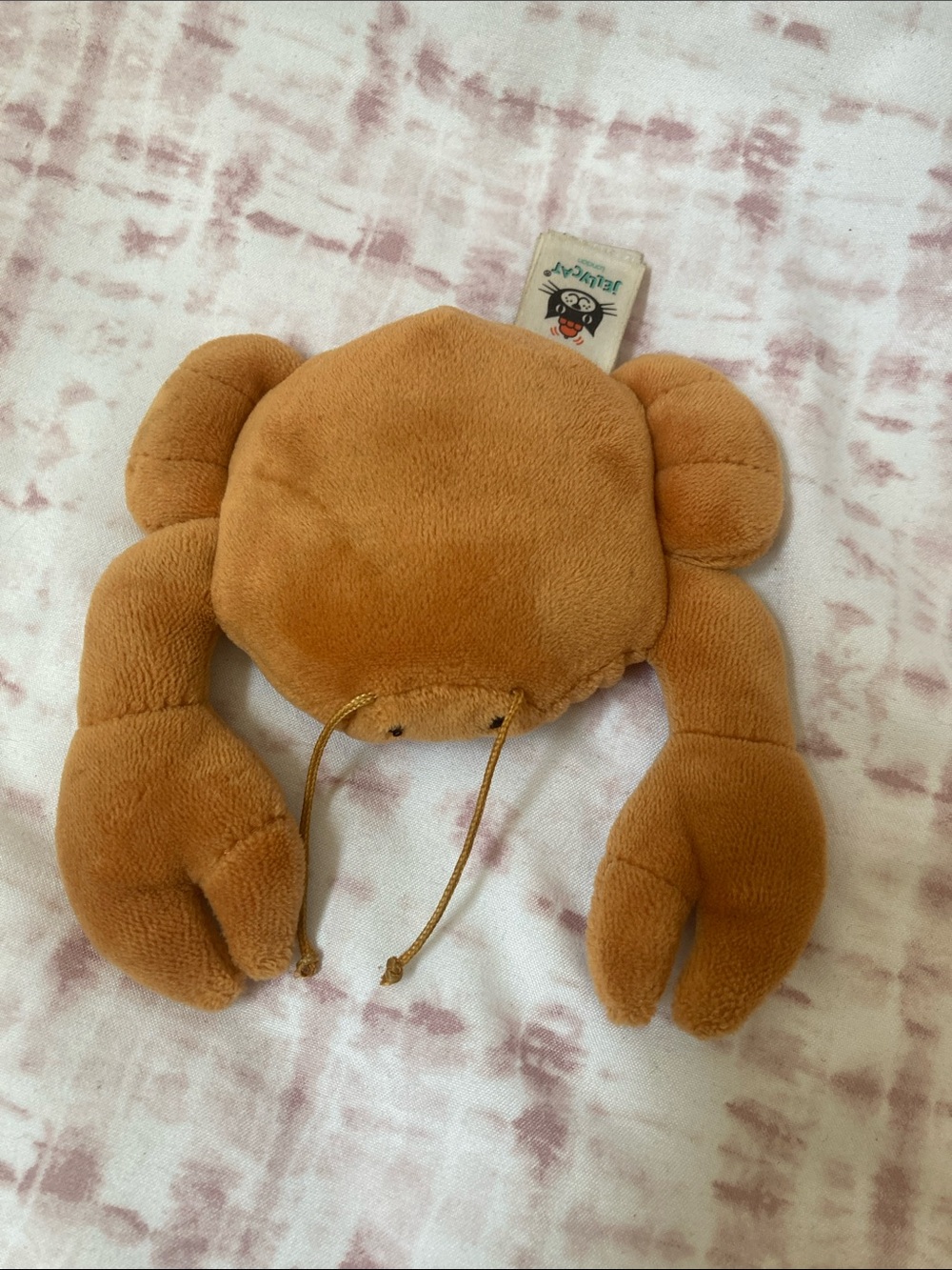 Jellycat Sensational Crab Sea Food Mini Crab Plush 4”